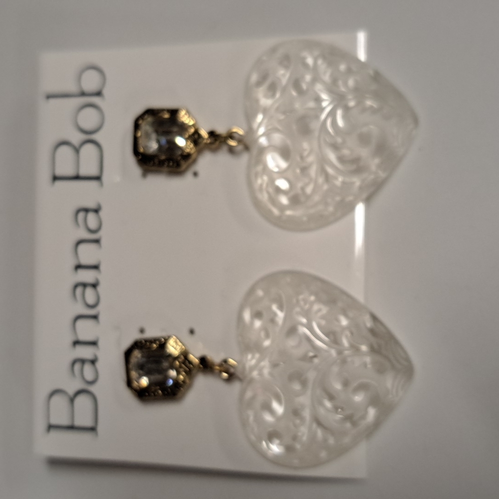 Vintage banana Bob earrings